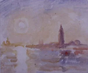 Sonnenuntergang, Venedig, ca. 1900-30